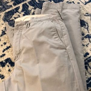 J Crew light grey pants